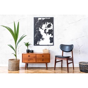 Kronoflooring Wandpaneel Rock the Wall Carrara, Dekor-Paneel in Marmoroptik.