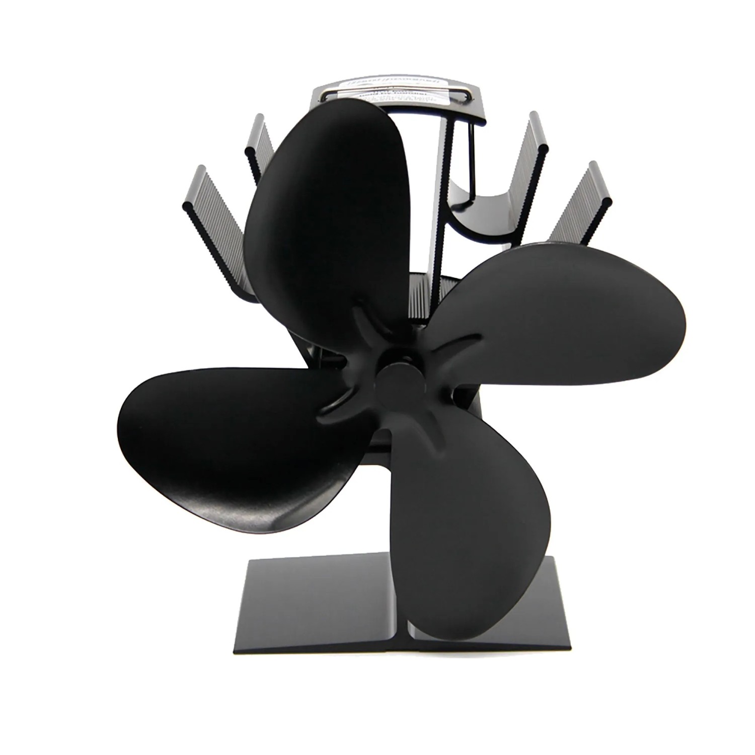Valo Ofenventilator Stehend Schwarz