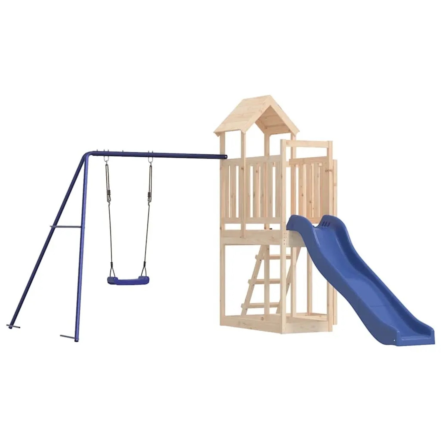vidaXL Spielturm Massivholz Kiefer 3155840