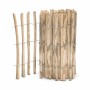 Stiltreu Staketenzaun aus Kastanie, 500x75cm, Lattenabstand 4-6cm, für Garten und Grundstück.