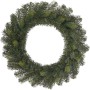 Grüner Ketola Kunsttannenkranz aus PE, 60 cm Durchmesser, wetterfest. Ideal für Tür, Wand, Innen- & Außenbereich.