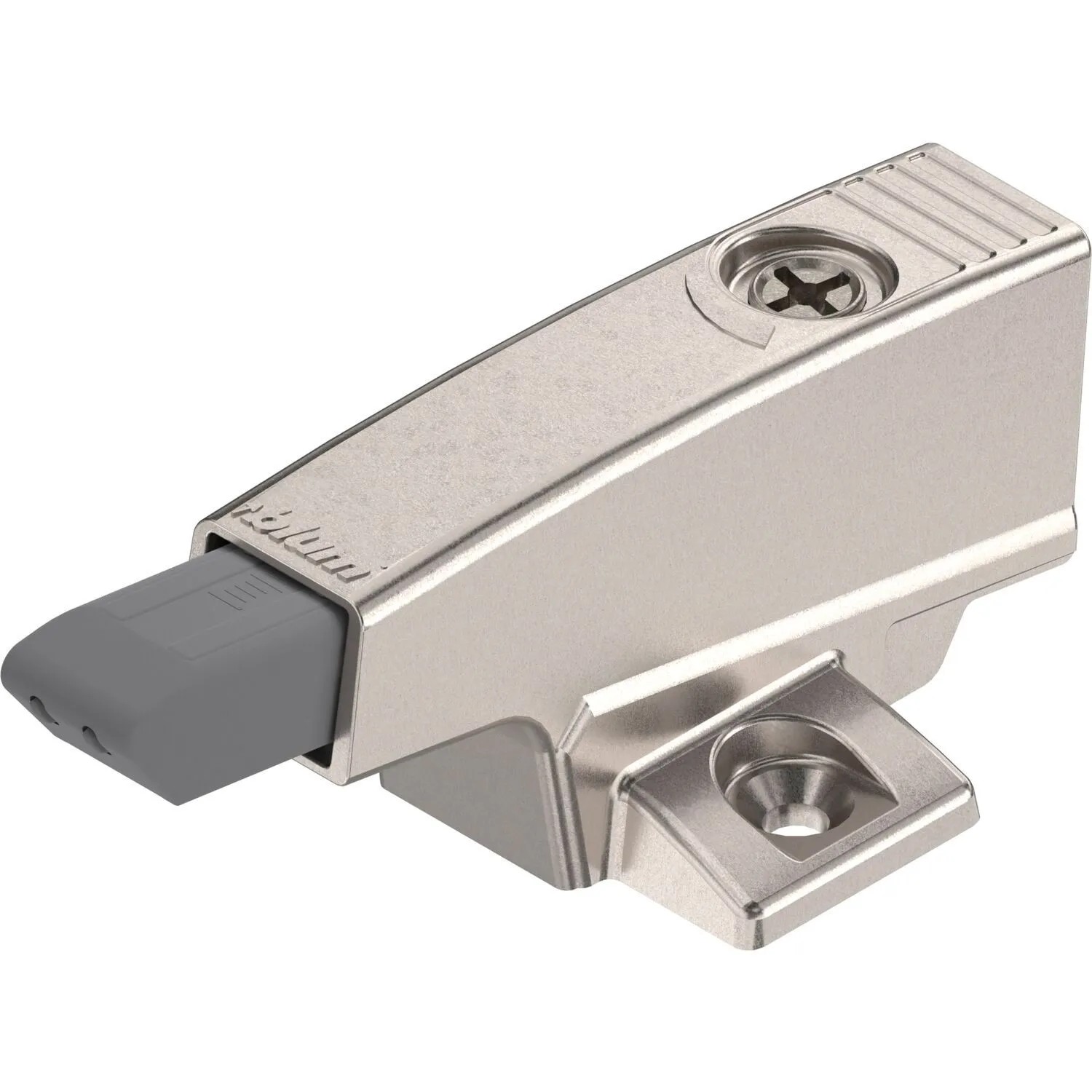 Blum Kreuzadapterplatte Blumotion 971A Zink Vernickelt Bauhöhe 33 mm