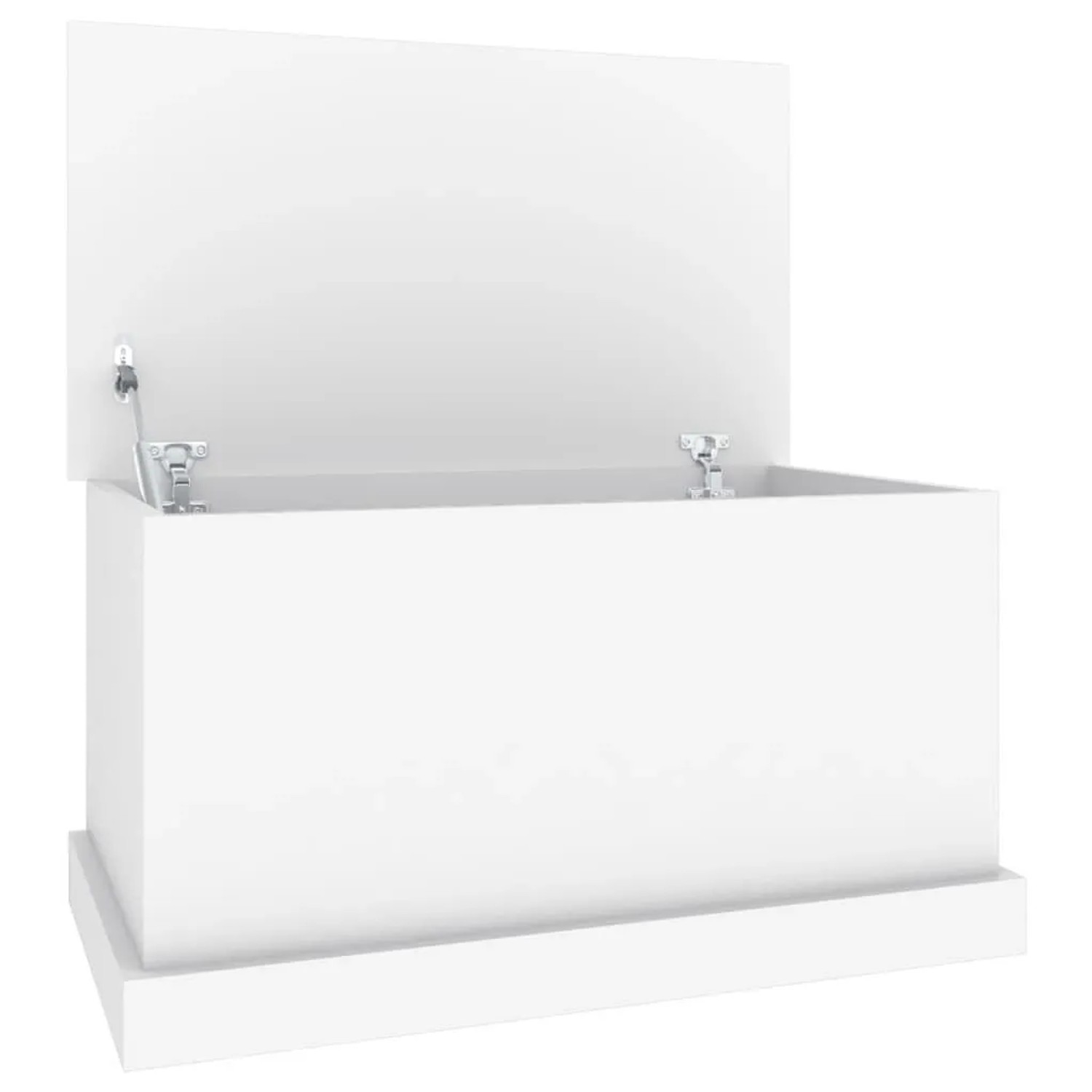 vidaXL Aufbewahrungsbox Weiß 70 x 40 x 38 cm Holzwerkstoff 816504