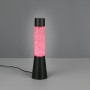 LED-Tischleuchte TLMartini mit RGB Farbwechsel und Glitzer in Schwarz-Matt.
