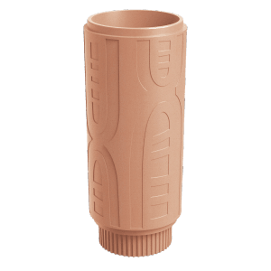 Prosperplast Blumentopf Folka Hoch Ø 40 cm x 90 cm Terrakotta