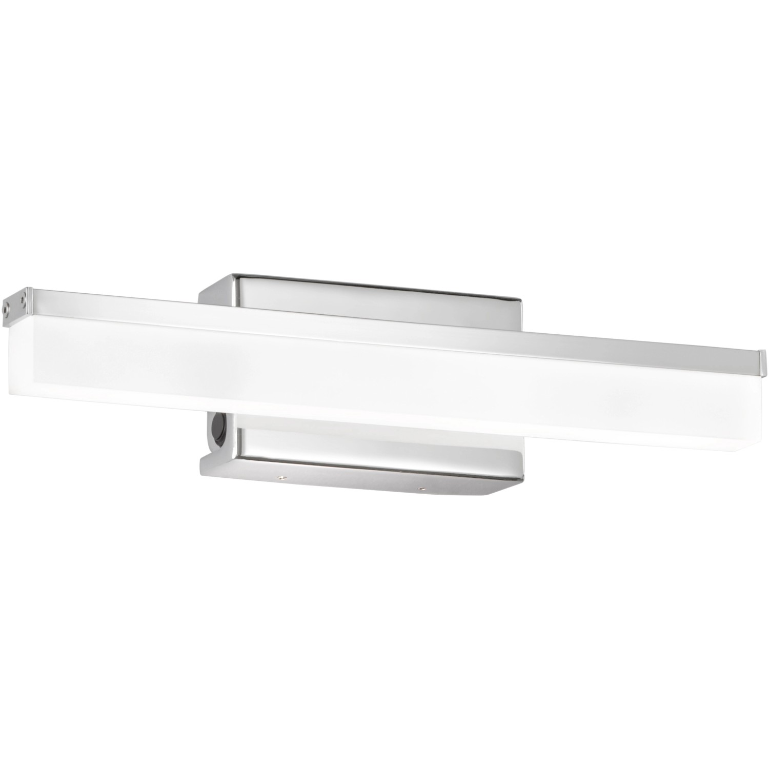 Fischer & Honsel LED-Wandleuchte Tom 1x 6,5 W Weiß-Chrom 740 lm