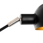 QAZQA Design-Stehlampe Schwarz mit Gold 5 Lichter Sixties Marmo_7
