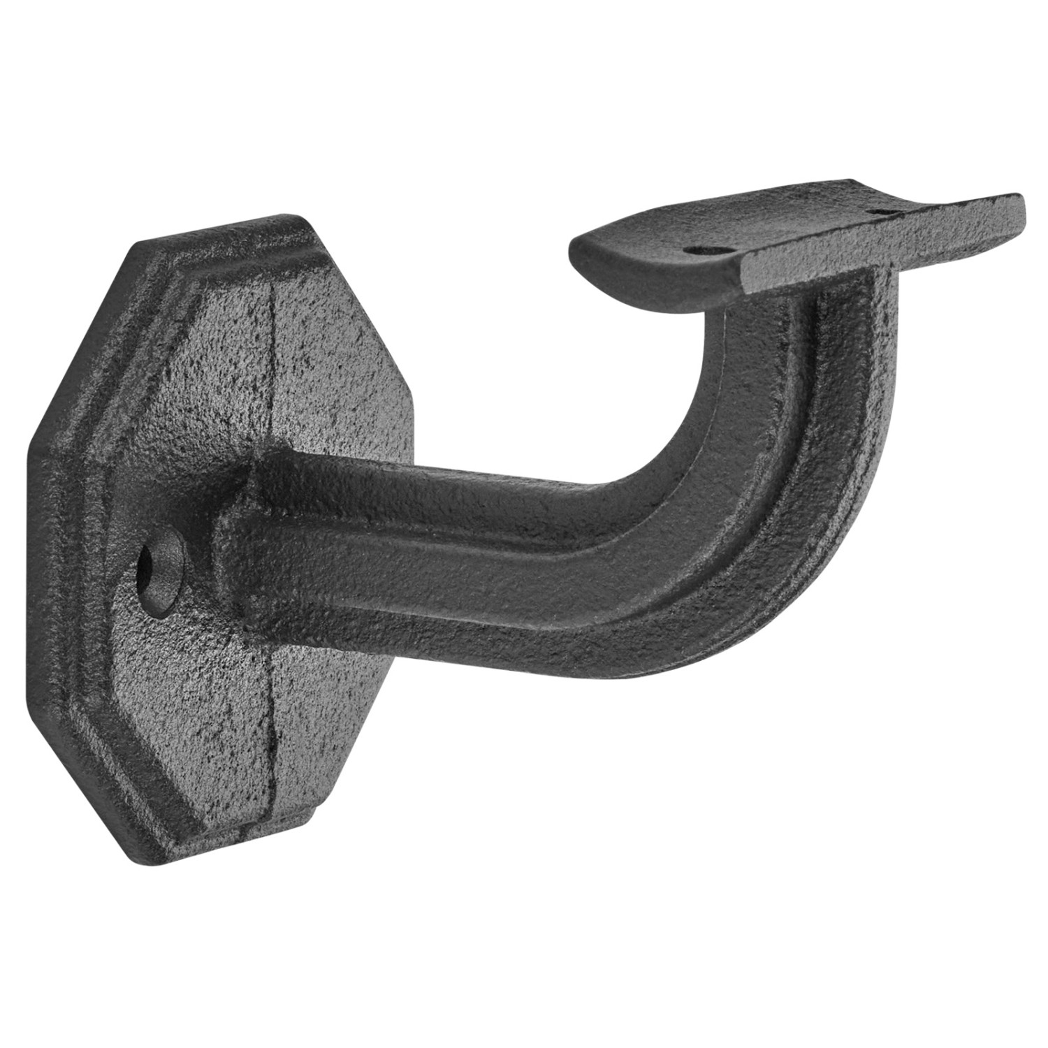 SOTECH Handlaufhalter RUSTICAL Schwarz Höhe 67 mm Ausladung 67,5 mm für Handläufe mit Ø 45 mm_2