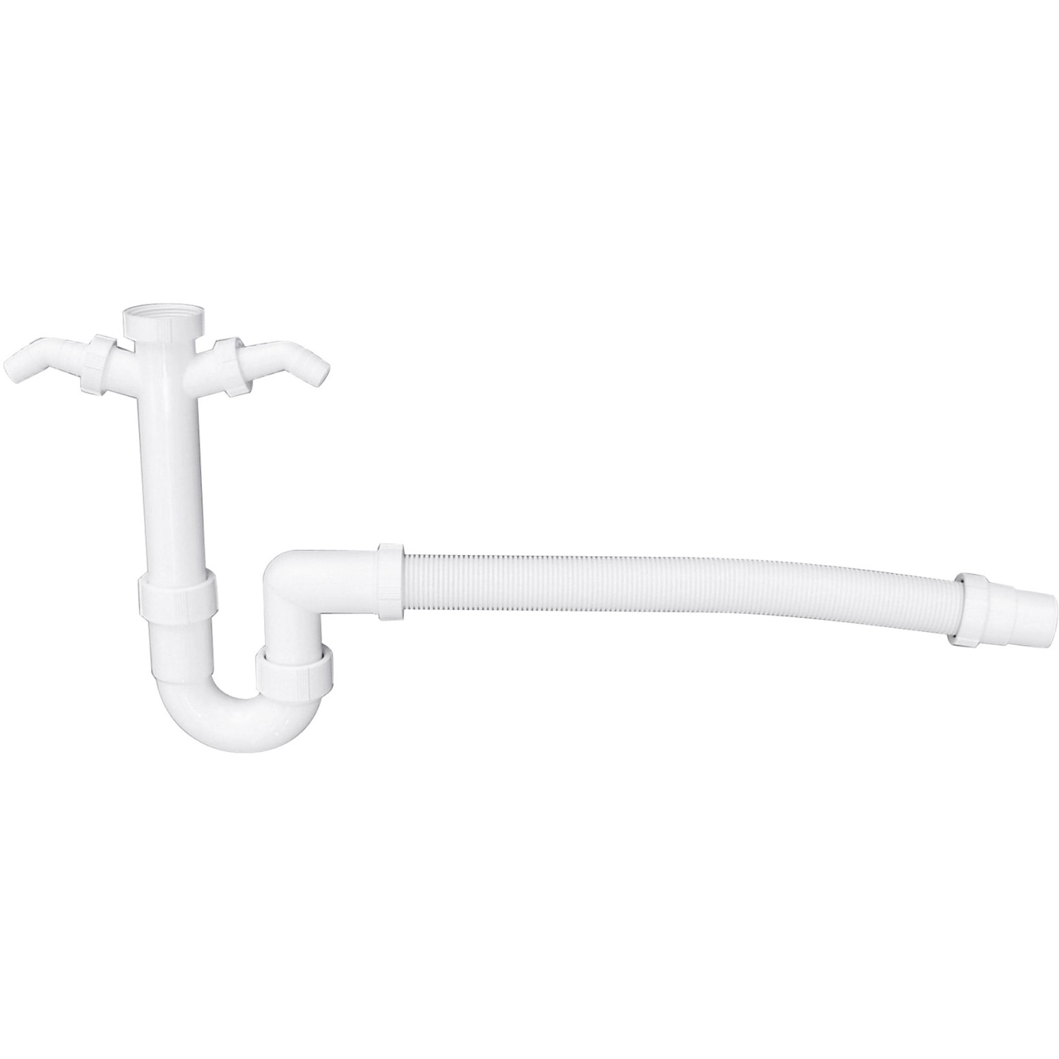 Sanitop-Wingenroth Küchen-Siphon 38 mm (1  1/2) x 40/50 mm