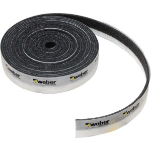 weber.floor Randdämmstreifen TDS 4960 auf Rolle, geschäumter Dämmstoff.