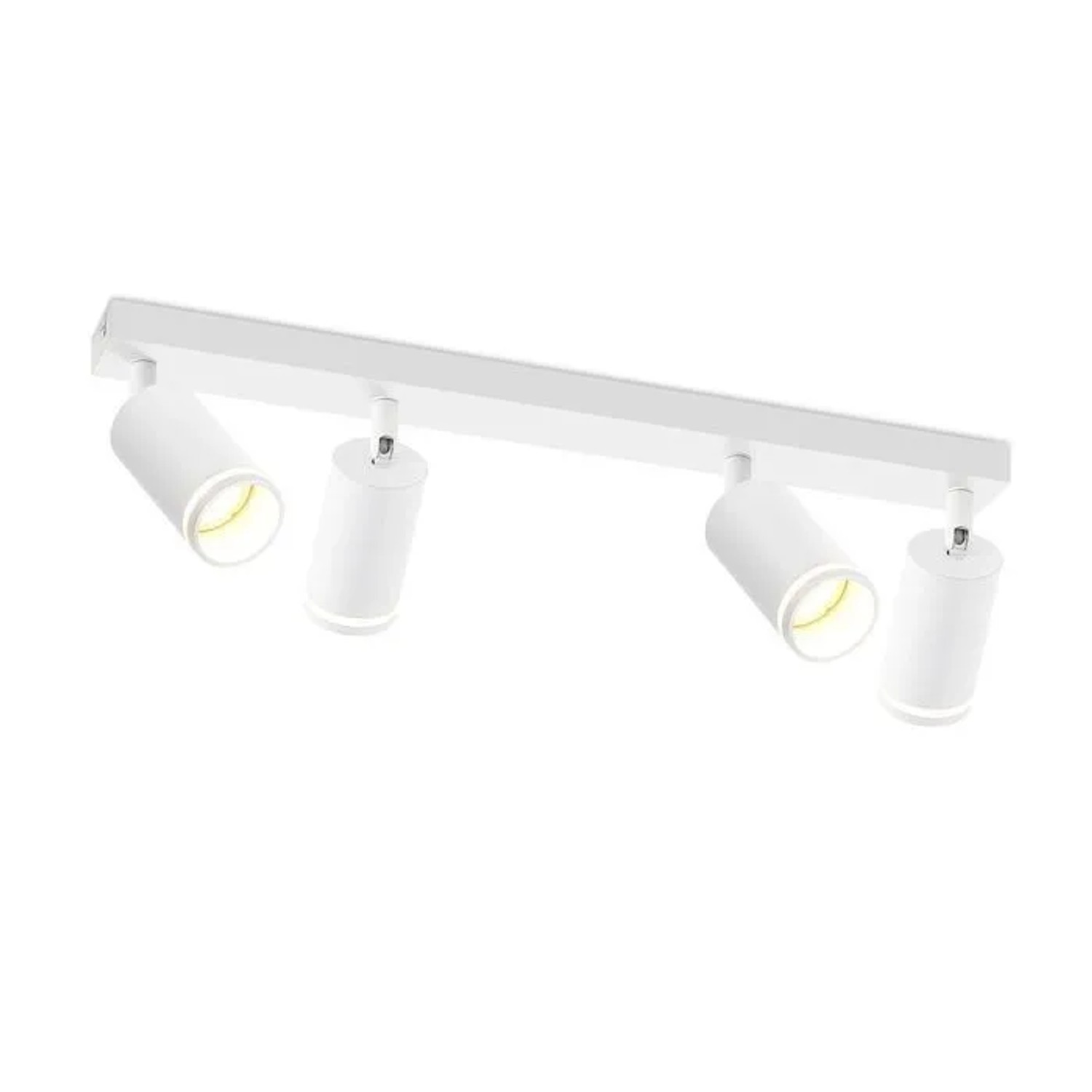 NETTLIFE Deckenstrahler aus Metall L58 Weiß