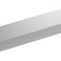 Sarei Z-Profil 90° HG19, silbernes Dachblech für vielseitige Anwendungen.