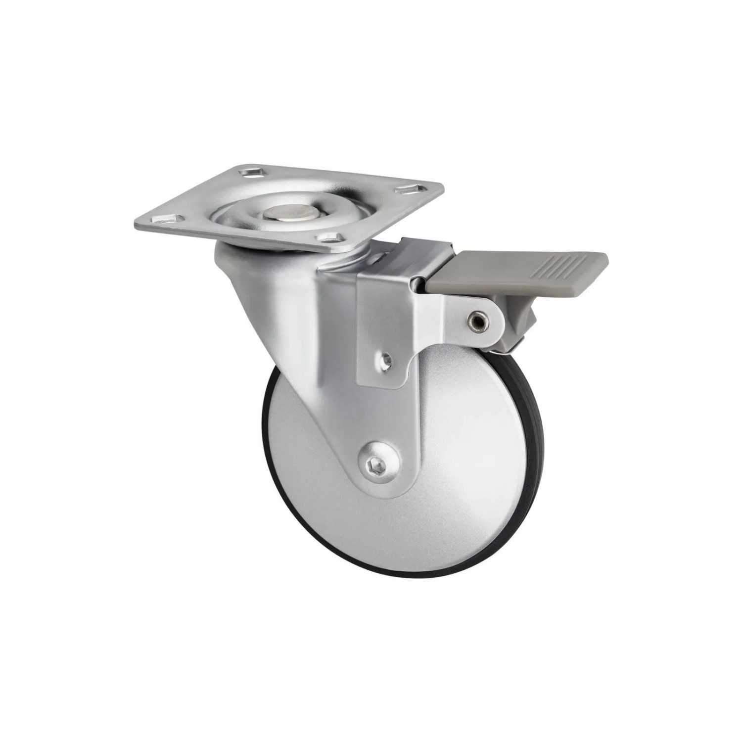 SOTECH Design Möbelrolle LINDAU Ø50 mm Belastbar Bis 30 Kg mit Bremse