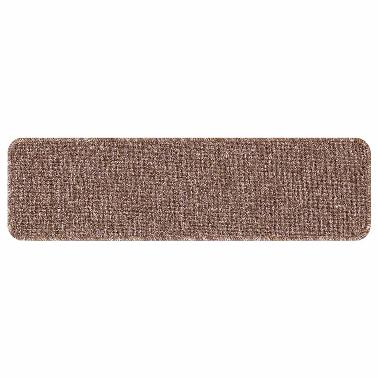 vidaXL Rutschfeste Treppenmatten 15 Stk Braun 75 x 20 cm PP 4019807 günstig online kaufen