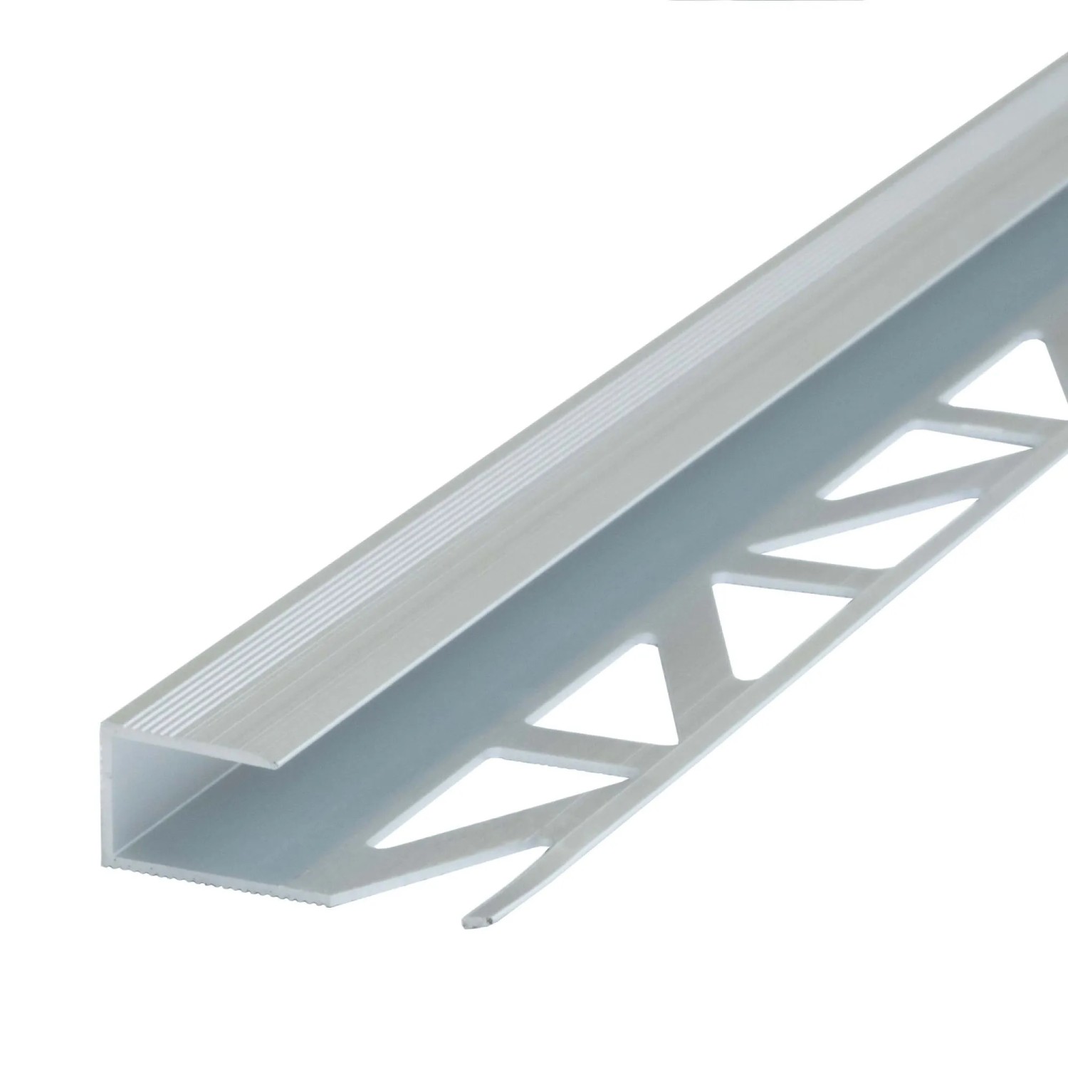 Dalsys Abschlussprofil 200cm Aluminium Silber Abschlussleiste