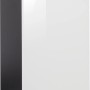 Fackelmann Waschbeckenunterschrank SBC, anthrazit/weiß, 44 cm breit.
