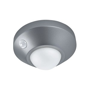 Osram LED-Nachtlicht Nightlux Ceiling, grau, mit Bewegungssensor. Ideal als Orientierungslicht.