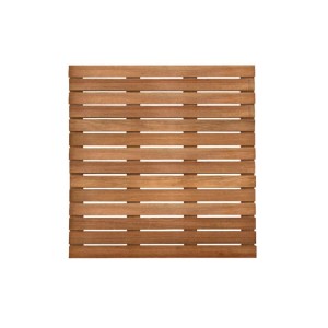 Belladoor Terrassenfliese Bangkirai Holzfliese 24 mm Stark 100 cm Breit 100 cm Lang Inhalt 1