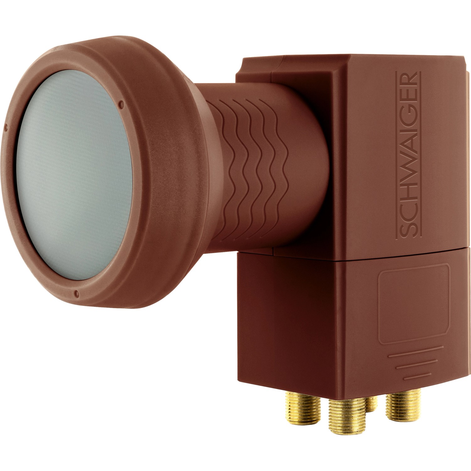 Schwaiger Quad-LNB Sun Protect Digital Ziegelrot kaufen bei OBI