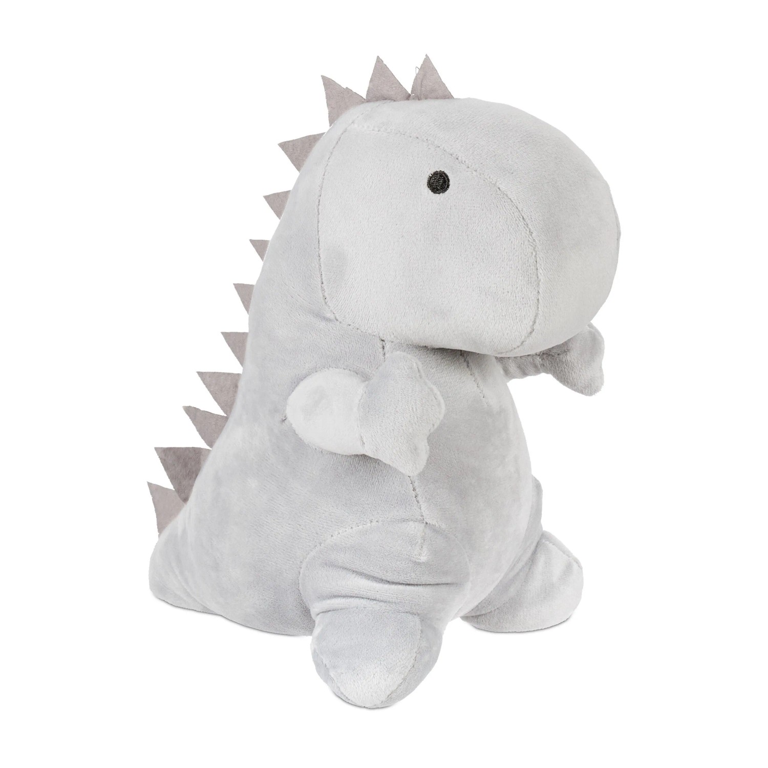 Relaxdays Türstopper Dino Polyester Grau Schwer 23 cm x 14 cm x 21 cm 1 kg