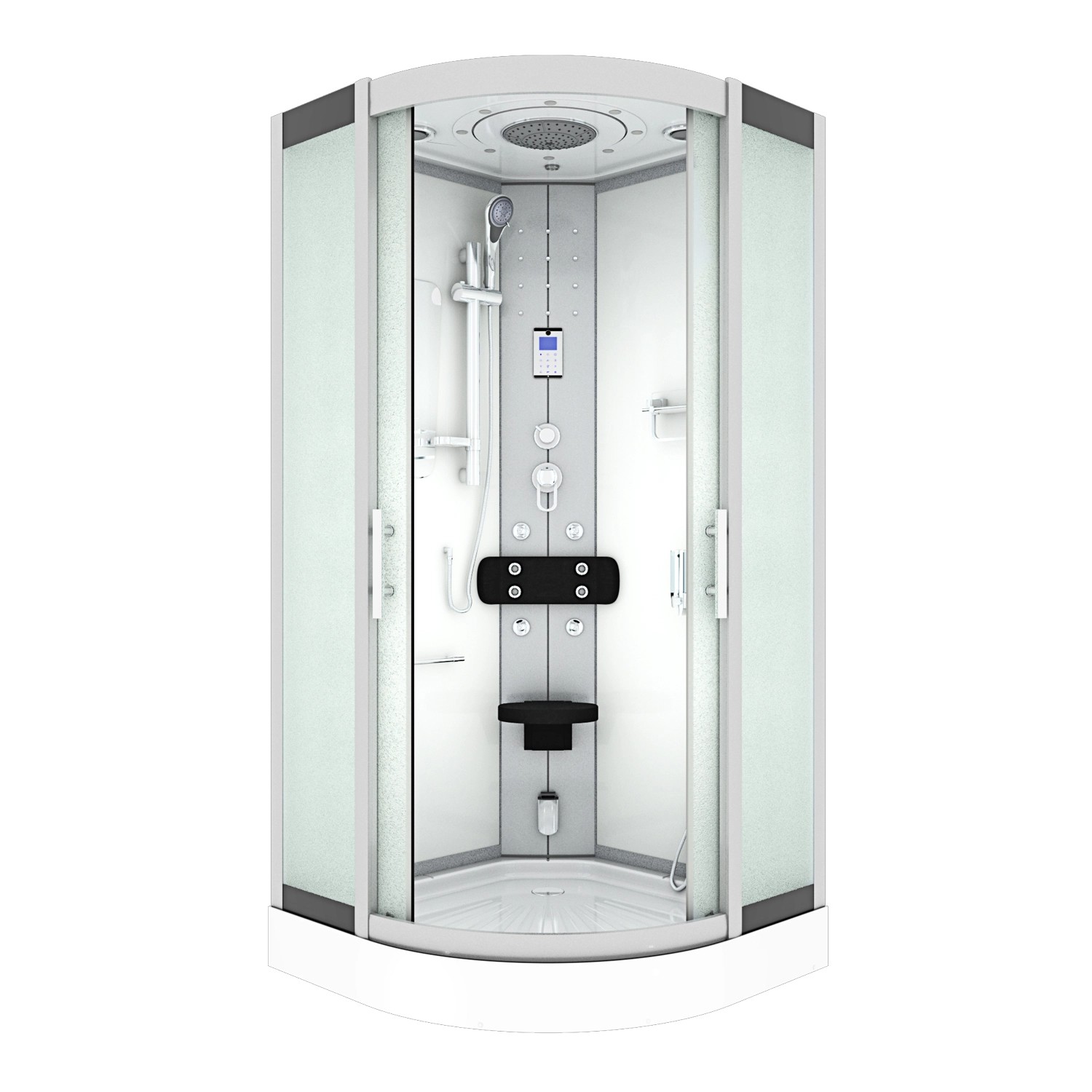 AcquaVapore Duschkabine Dusche D46-00M0-EC Komplettdusche Fertigdusche 80x80