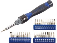LENOX Precision Schraubendreher-Set, 5-teilig – Mit Gehärteten Spitzen, Drehbarer Endkappe & Kunststoffkoffer