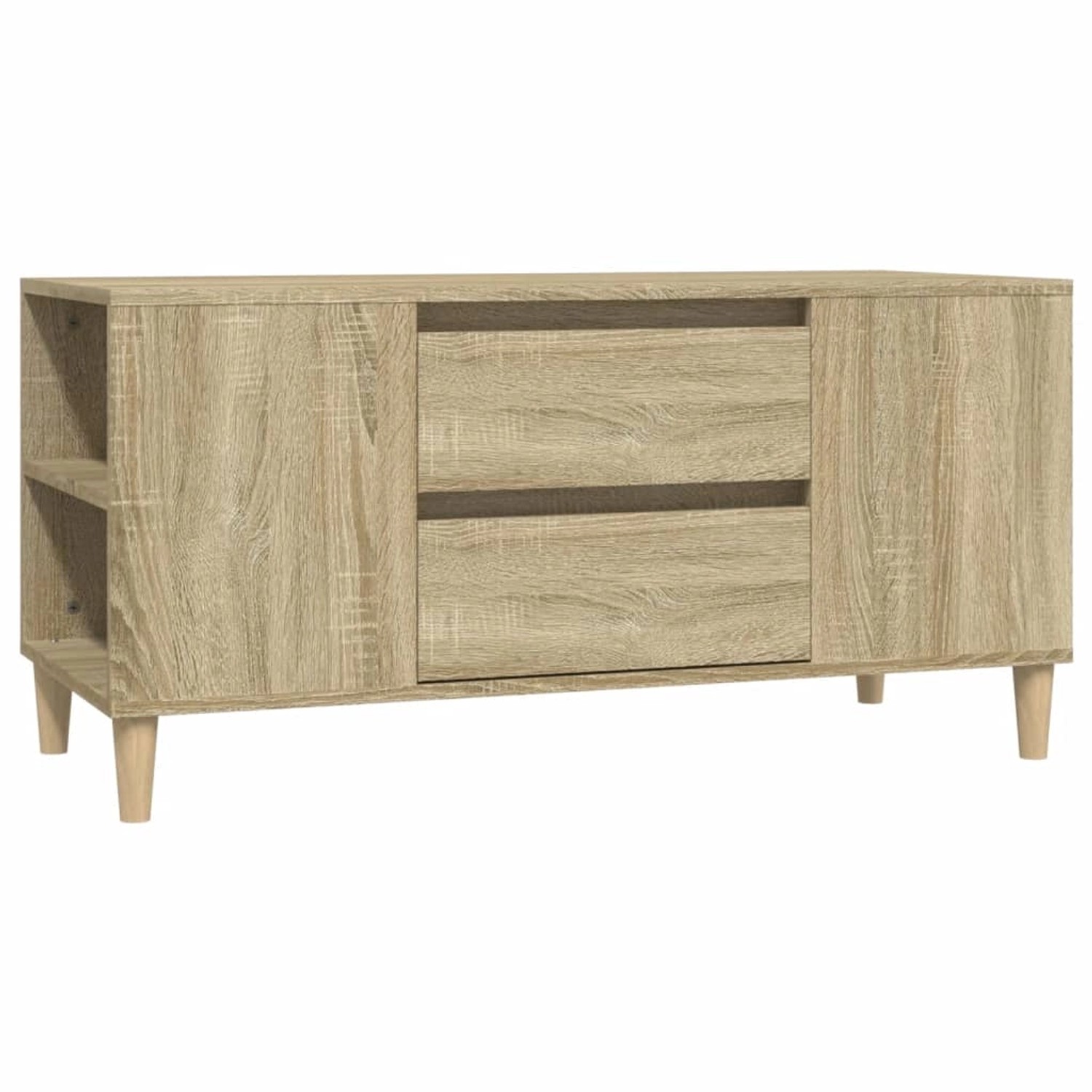 VidaXL TV-Schrank Sonoma-Eiche 102x44,5x50 cm Holzwerkstoff günstig online kaufen