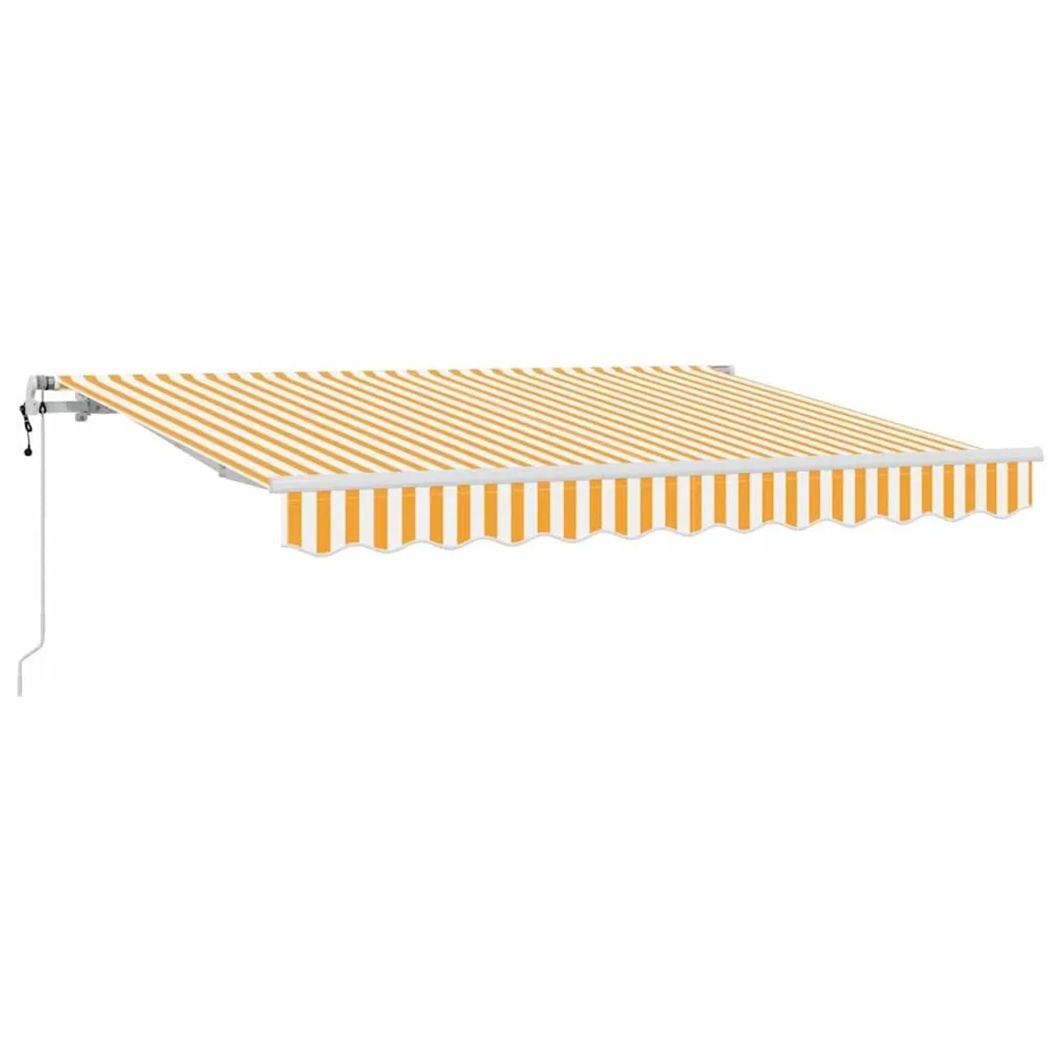 vidaXL Einziehbare Markise Gelb 300 x 200 cm Stoff 3329503