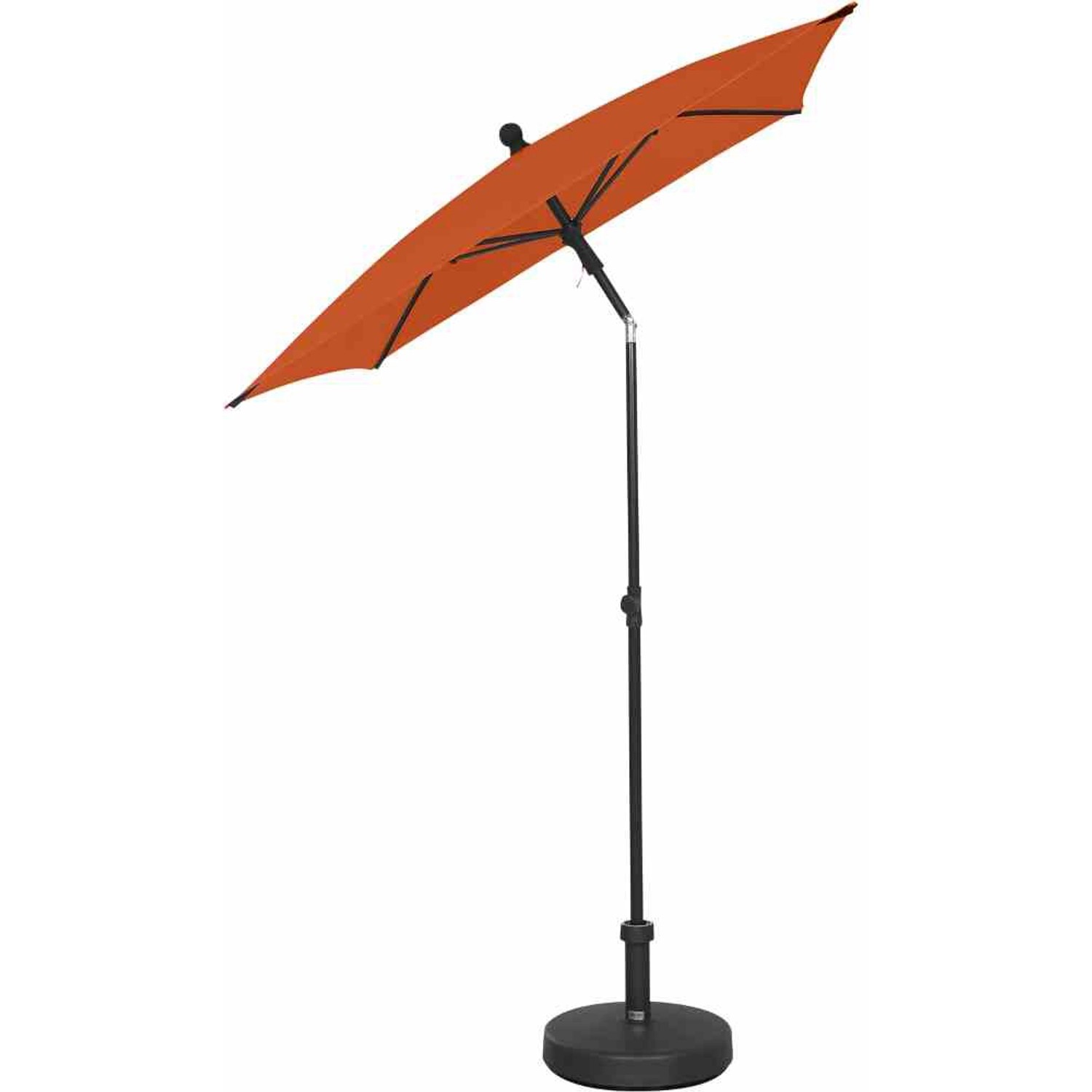 Siena Garden Marktschirm City, 210x140 cm, Terra, mit Schieber und Knickfunktion.