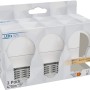 3er-Set E27 LED-Leuchtmittel Globe G45, 4,9W, warmweiß, in Verpackung.