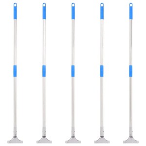 vidaXL Bodenabzieher-Stiele 5 Stk 119,5 cm Stahl und Kunststoff 4008375