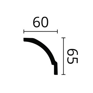 NOEL & MARQUET NMC 1 MUSTERSTÜCK NOMASTYL S-BW1 10 cm MUSTER der Eckleiste Stuckleiste