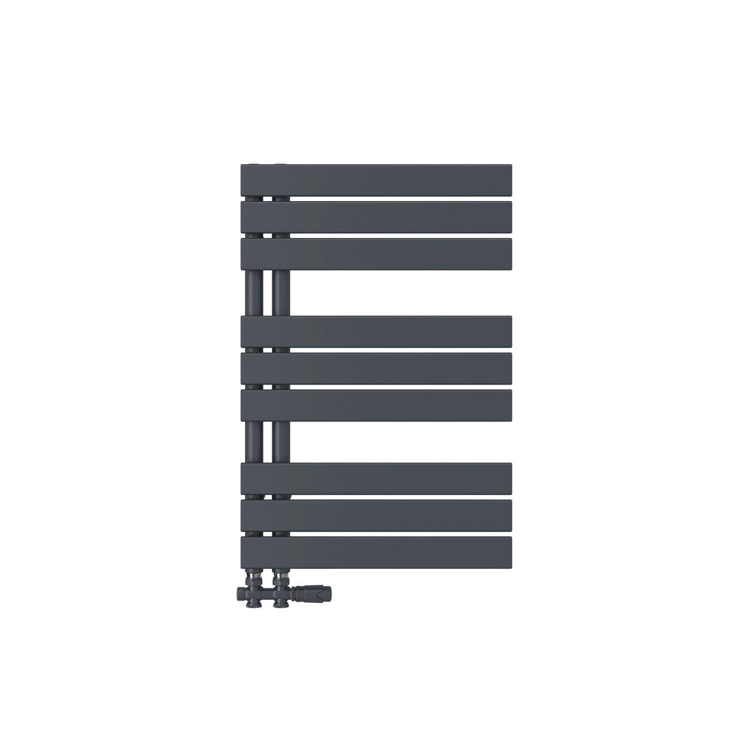 Emke Badheizkörper 76x50cm 416W Anthrazit Handtuchwärmer für Badezimmer Han günstig online kaufen