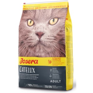 Josera Katzen-Trockenfutter Catelux 10kg mit Ente für sensible Katzen.