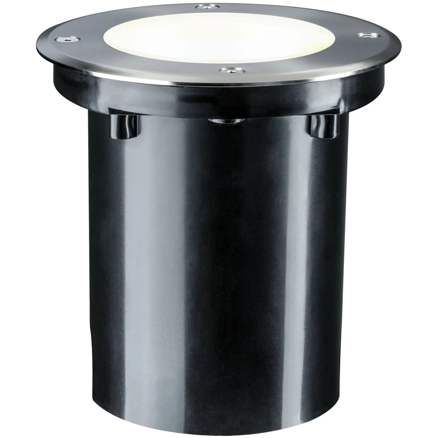 Paulmann Plug & Shine LED-Bodeneinbaustrahler, rund, IP67, warmweiß für Außenbeleuchtung.