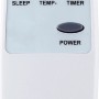 Fernbedienung für mobiles Klimagerät KGM 12000-58 mit Tasten für Speed, Temperatur, Modus, Timer und Power.
