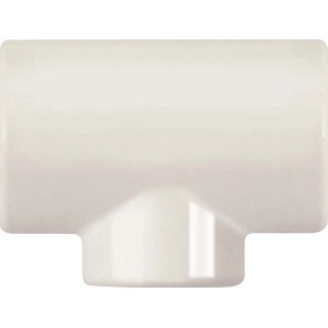 Sanitop-Wingenroth Heizkörperverschraubung Verkleidung, Durchgangsform, weiß.