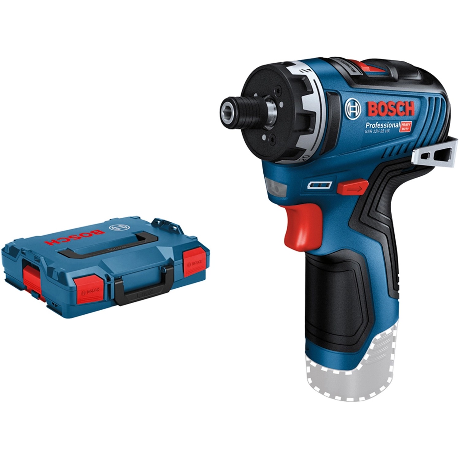 Bosch Professional Akku-Bohrschrauber GSB 12V-35 HX solo in L-Boxx günstig online kaufen