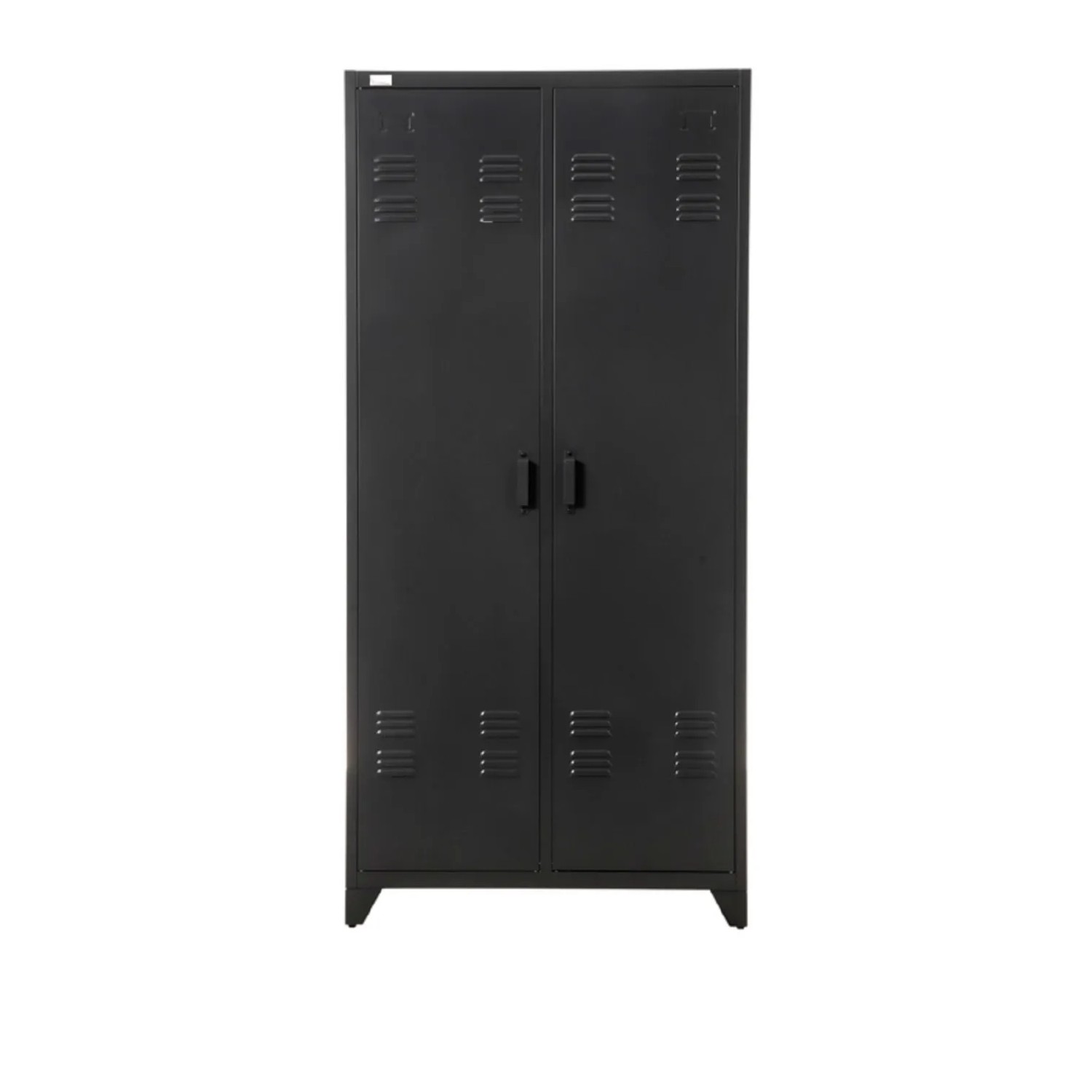 Jet-Line Spind-Stahlschrank Odessa Anthrazit 85 x 50 x 180 cm Abschließbar Inklusive Garderobe