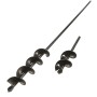 Westfalia Stahl Pflanzbohrer/Erdlochbohrer-Set, 2-teilig für Gartenarbeiten.