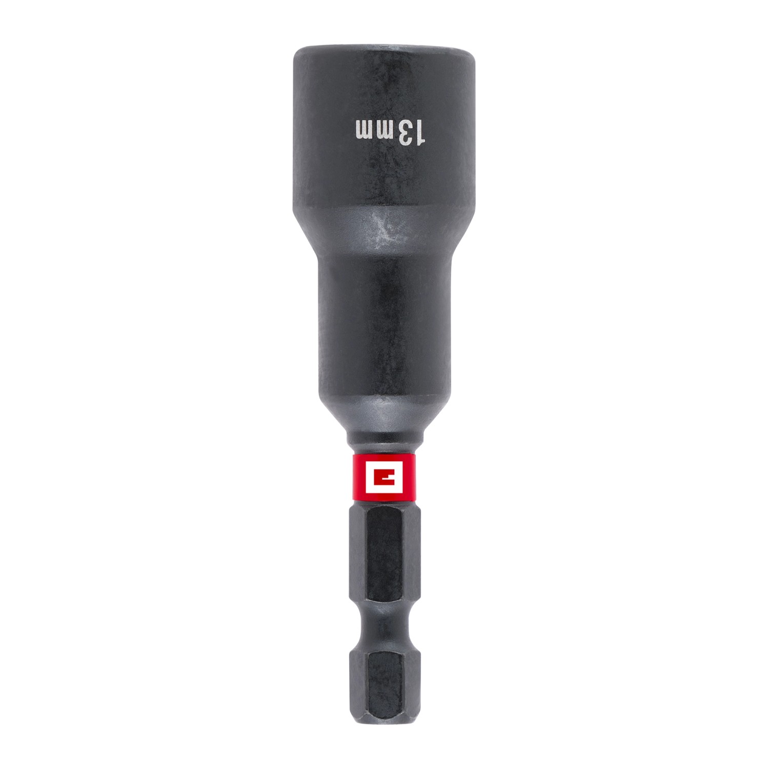 Einhell Impact Sechskant-Steckschlüssel mit 1/4 Zoll E 6.3 Schaft 13 mm