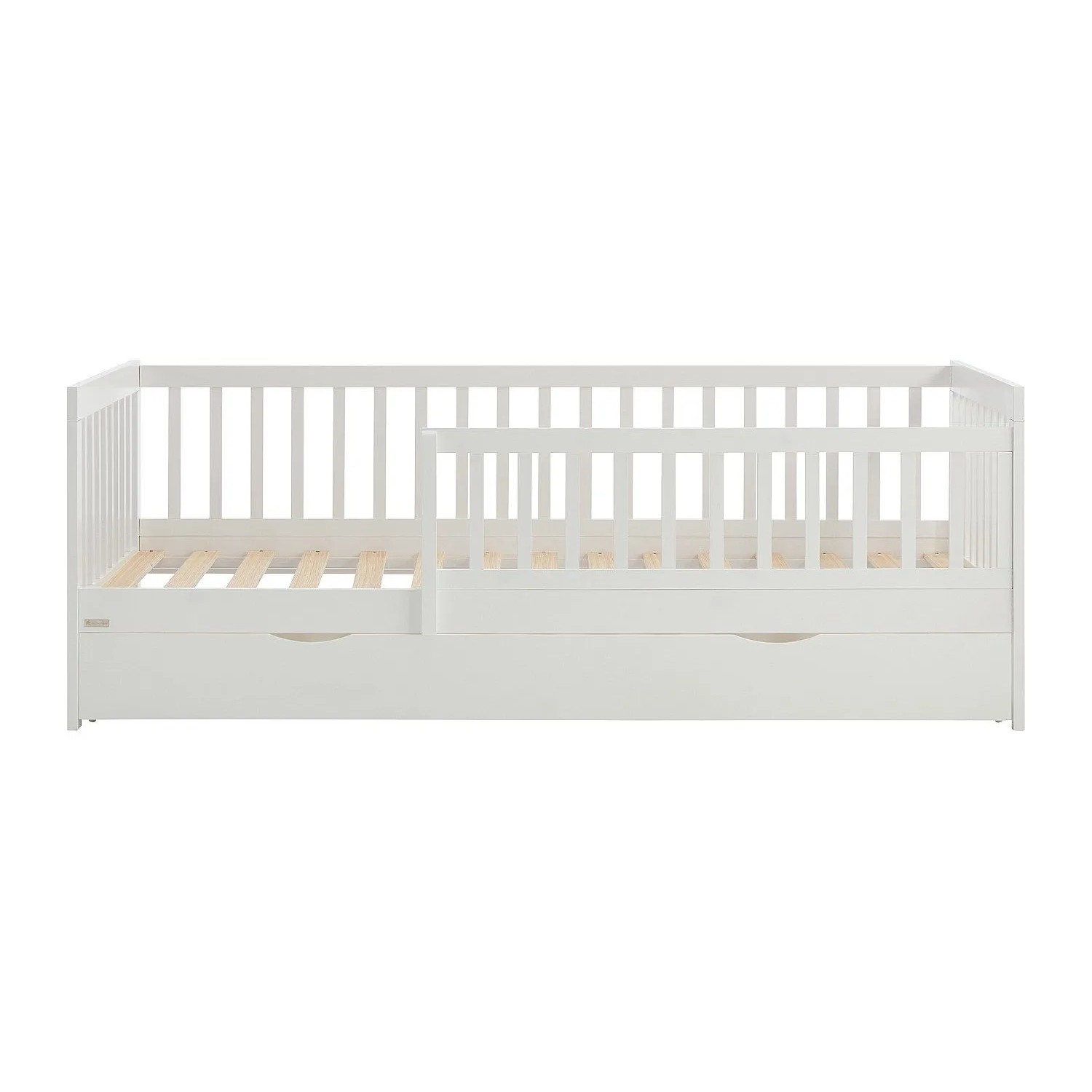 Vente-unique Bettrahmen Proviati Weiß 195 cm