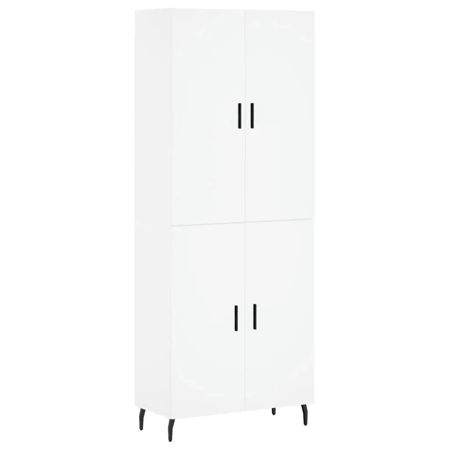 vidaXL Highboard Weiß 69,5x34x180 cm Holzwerkstoff 3195691 günstig online kaufen