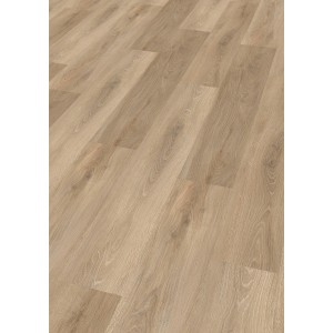 Check Click-Vinylboden Comfort Montnegre in heller Holzoptik, verlegt.