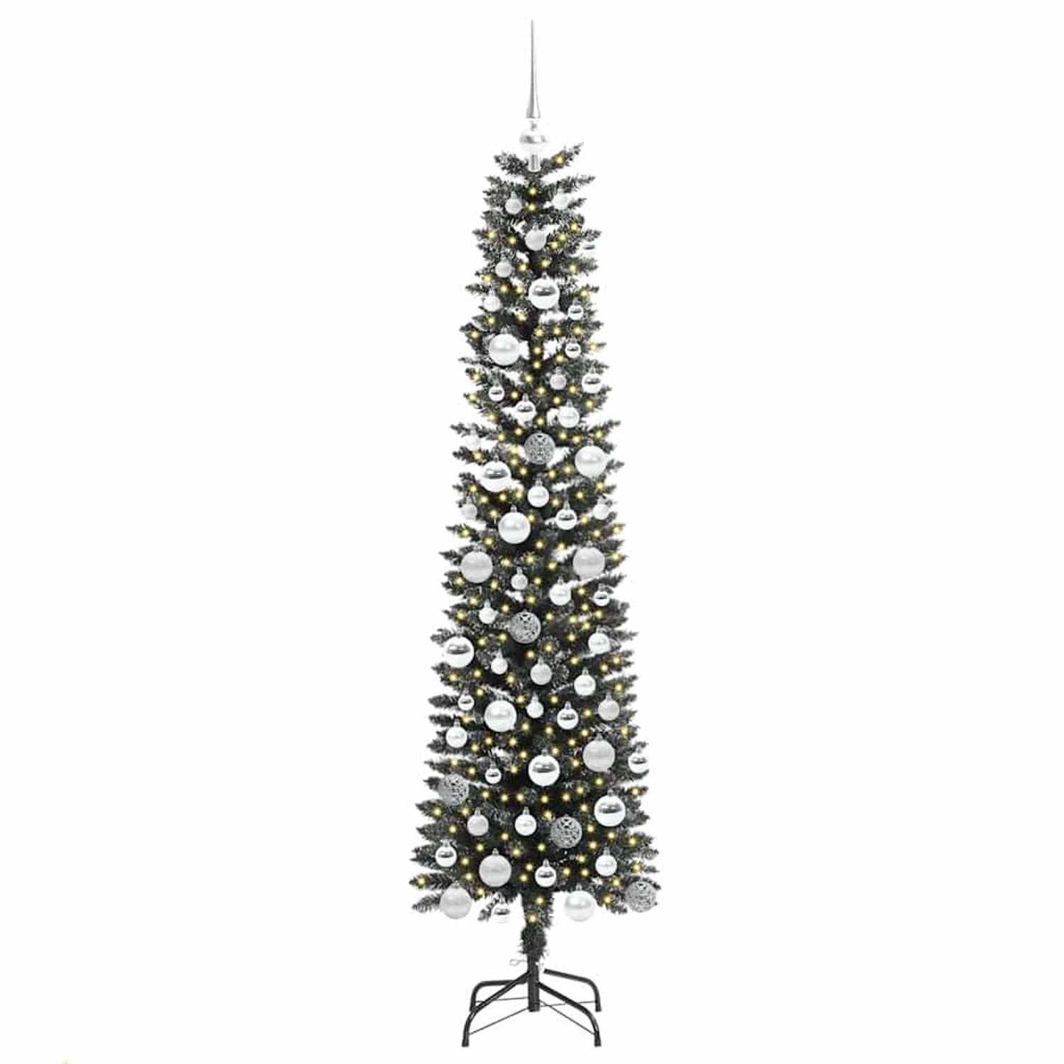 vidaXL Künstlicher Weihnachtsbaum Grün 50,5 x 50,5 x 180 cm 3395945