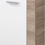Fackelmann Waschbeckenunterschrank SBC Steinesche, 44 cm breit, mit weißer Front und Griff.