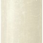 Bolsius Rustik-Kerze Shine, 300/100 mm, weiche Perle, Stumpenkerze für gemütliche Atmosphäre.