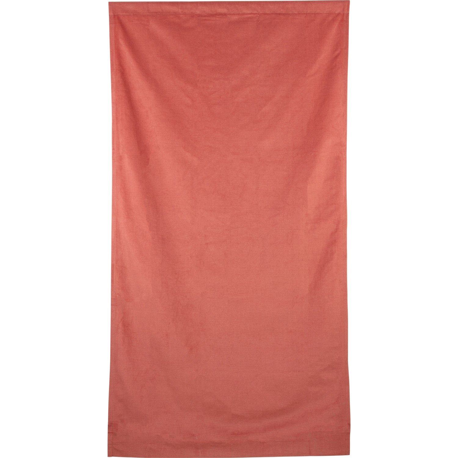 OBI Vorhang Terracotta, 2er-Set, 135x250 cm, mit Tunnelzug für Gardinenstange.