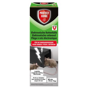 Protect Home elektronische Rattenfalle für Innenräume, tötet bis zu 50 Ratten.
