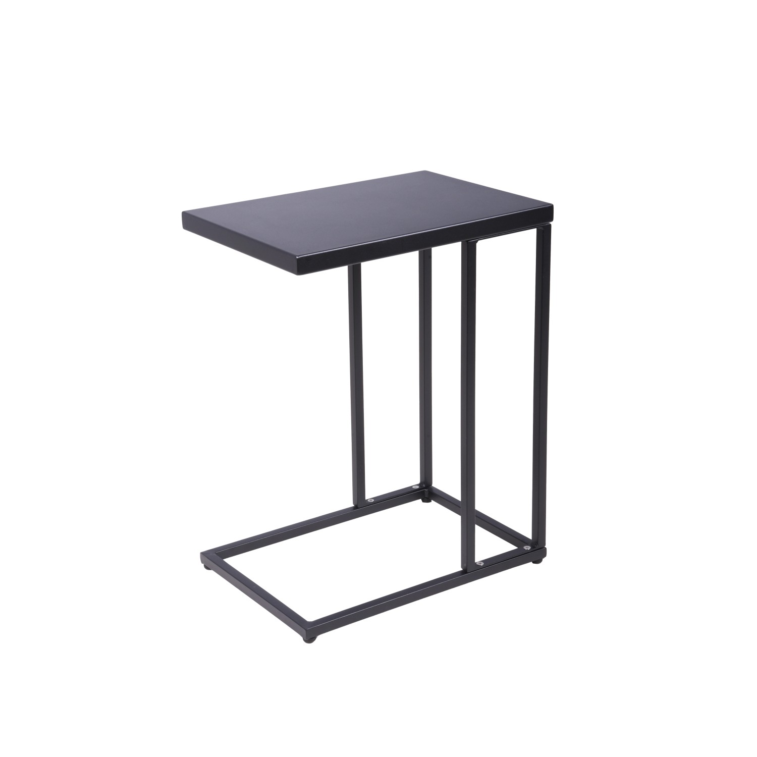 Garden Pleasure Gartentisch Dorea Rechteckig Schwarz 30,5 cm x 43 cm günstig online kaufen